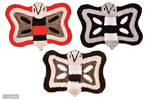 Designer Cotton Door Mats Pack Of 3