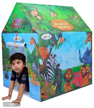Umbo Size Hut Type Baby Play Tent House for Kids upto 8 Years Old Girls  Boys-thumb0