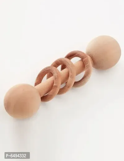 Wooden Dumbell Rattle-thumb0
