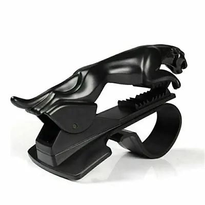 Jaguar Design Hud Car Mobile Phone Holder Mount Stand Adjustable Clip Holder for Dashboard