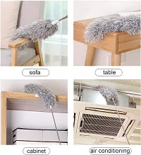 Microfiber Feather Duster Bendable  Extendable Fan Cleaning Duster PACK OF 1-thumb3