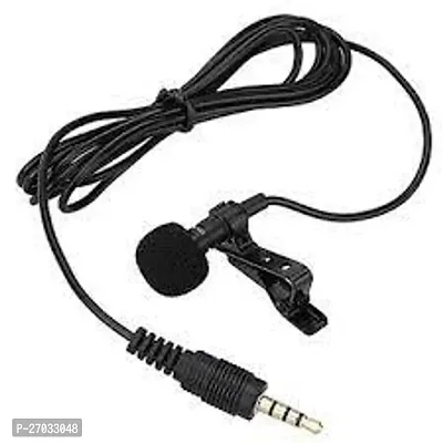 Clip Microphone for YouTube Collar Mike for Voice Recording PACK OF 1-thumb0