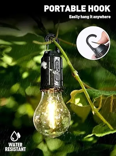 Waterproof LED Tent Lights with USB Cable for Hiking Emergency Camping Household Car Repairing Pack of 1