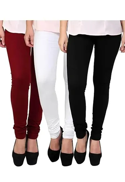 Rachmit Chudidar Leggings Combo Pack of 3