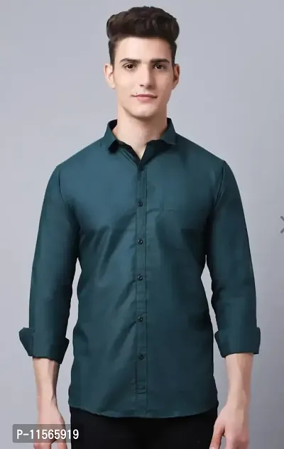 Classic Cotton Casual Shirts for Men-thumb0