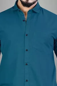 Classic Cotton Solid Casual Shirts for Men-thumb4