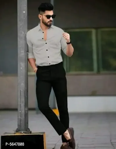 Trendy Cotton Blend Maroon Pocket Shirt for Men-thumb0