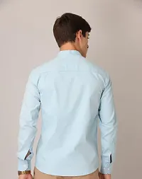 G  Son's Men's Slim Fit Stylish Full Sleeve Casual Shirts (XX-Large, White)-thumb1