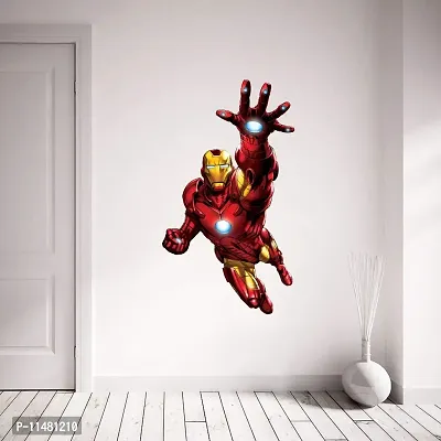 Saiii DesignsIron Man Cartoon Decorative Wall Sticker-thumb0