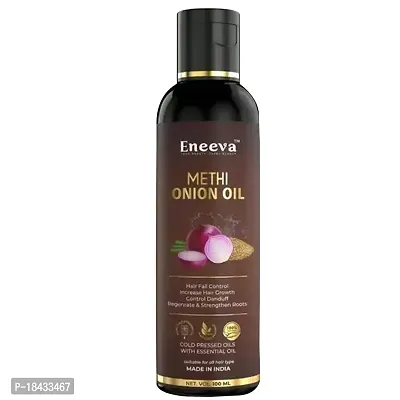 Eneeva Onion Methi oil For Hair Fall Control
