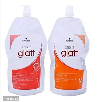 Professional Glatt Set N0 Hair Straightener cream