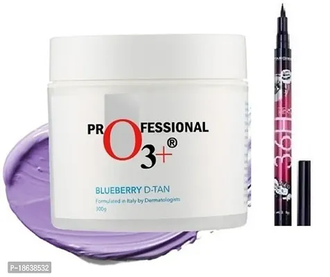 O3+ Professional D-TAN Pack for Instant Tan Removal  36hr Eyeliner  Free