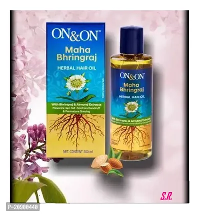 ONON Maha Bhringraj Herbal Hair Oil 200 ml-thumb0