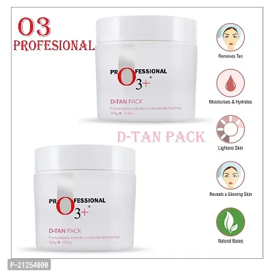 O3+ Profesional De-Tan Cream 300gm (Pack Of-2)-thumb0