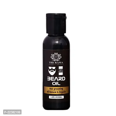 THE RAMA Original Beard Hair Growth Oil For Faster Beard Growth Beard - 50ML-thumb0