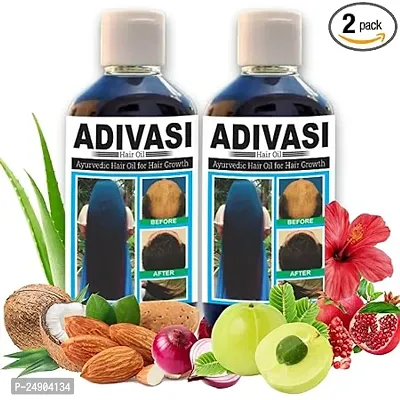 Adivasi Hair Oil 200 ml (Pack-2)