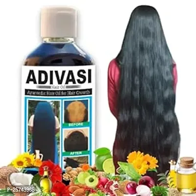 Adivasi Herbal Hair Growth Oil 200 ml pack of-1-thumb0