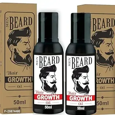 Beard Hair Growth Oil 50 ml Pack of-2-thumb0