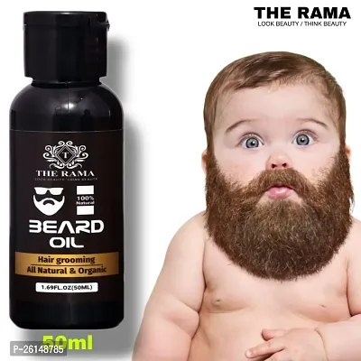 The Rama 100% Pure Original  Beard Hair  Oil 50 ml-thumb0