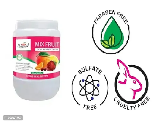 Mix Fruits Skin Care Moisturizing Cream 900 ml (Pack -1)