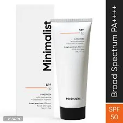 Sunscreen Professional  SPF 50 Lightweight  Brood Spectrum And  Multi-Vitamins Skin Care  Sunscreen 50 gm-thumb0