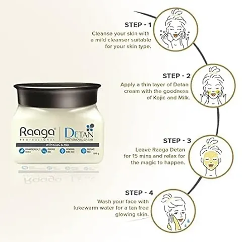 Professional Raaga DeTan Cream  500 gm