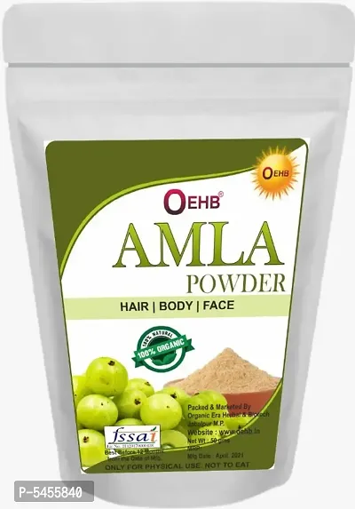 OEHB 100% Organic Amla Powder 100gm-thumb0