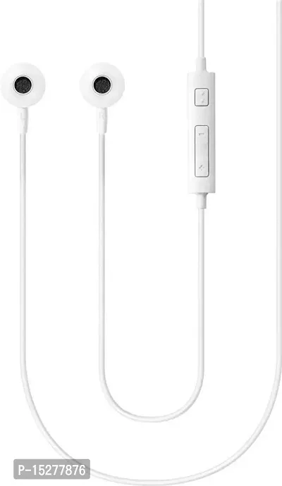 Earphones for Micromax X2401 Earphone Original Like Wired In-Ear Headphones Stereo Deep Bass Head Hands-free Headset Earbud With Built in-line Mic, Call Answer/End Button, Music 3.5mm Aux Audio Jack (YR8, White)-thumb4