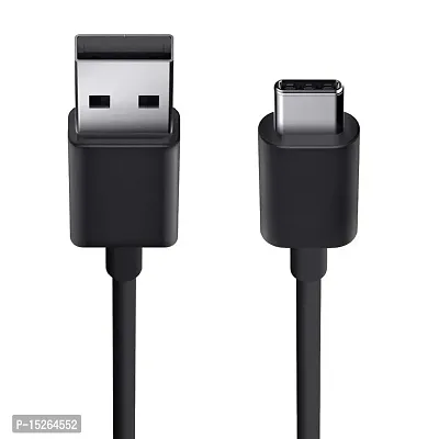 Siwi Type-C USB Cable for Xiaomi Redmi 11 Prime USB Cable Original Like | Charger Cable | Rapid Quick Dash Fast Charging Cable | Data Sync Cable | Type C to USB-A Cable (4 Amp, 1 Meter/3.2 Feet, TC6, Black)