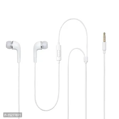 Earphones for Lenovo S5 Pro / S 5 Pro Earphone Original Like Wired In-Ear Headphones Stereo Deep Bass Head Hands-free Headset Earbud With Built in-line Mic, Call Answer/End Button, Music 3.5mm Aux Audio Jack (YR8, White)-thumb3