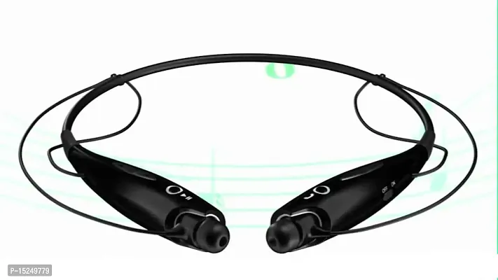 Siwi Wireless Bluetooth Headphones Earphones for Vivo Y11 2019 Earphone Bluetooth Wireless Neckband Flexible In-Ear Headphones Headset With Mic, Extra Deep Bass Hands-Free Call/Music, Sports Earbuds, Sweatproof (HBS2, Multi)-thumb2