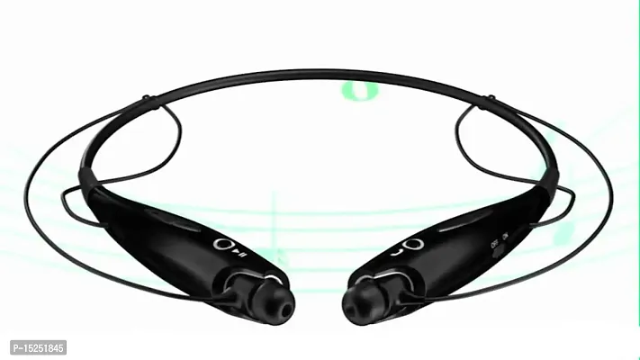 Siwi Wireless Bluetooth Headphones Earphones for Micromax Canvas Mega 2 Earphone Bluetooth Wireless Neckband Flexible In-Ear Headphones Headset With Mic, Extra Deep Bass Hands-Free Call/Music, Sports Earbuds, Sweatproof (HBS2, Multi)-thumb2