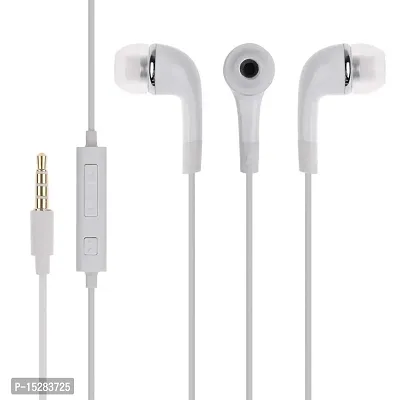 Earphones for Panasonic P95 Earphone Original Like Wired In-Ear Headphones Stereo Deep Bass Head Hands-free Headset Earbud With Built in-line Mic, Call Answer/End Button, Music 3.5mm Aux Audio Jack (YR8, White)-thumb2