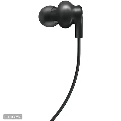 Siwi Earphone for Lenovo Yoga Book Android Earphones Original Like Wired Noise Cancelling In-Ear Headphones Stereo Deep Bass Head Hands-free Headset Earbud With Built in-line Mic, Call Answer/End Button, Music 3.5mm Aux Audio Jack (VIB2, Black)-thumb3