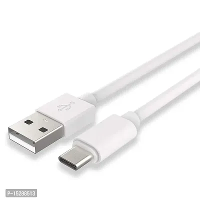 5W to 20W Type-C USB Cable for Samsung Galaxy Z Flip 3 USB Cable Original Like | Charger Cable | Rapid Quick Dash Fast Charging Cable | Data Sync Cable | Type C to USB-A Cable (4 Amp, 1 Meter/3.2 Feet, TC8, White)