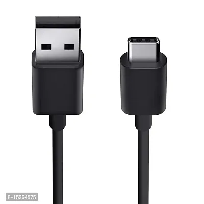 Siwi Type-C USB Cable for Lenovo S5 Pro / S 5 Pro USB Cable Original Like | Charger Cable | Rapid Quick Dash Fast Charging Cable | Data Sync Cable | Type C to USB-A Cable (4 Amp, 1 Meter/3.2 Feet, TC6, Black)