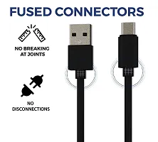 Siwi Type-C USB Cable for Gionee M12 / M 12 USB Cable Original Like | Charger Cable | Rapid Quick Dash Fast Charging Cable | Data Sync Cable | Type C to USB-A Cable (3.1 Amp, 1 Meter/3.2 Feet, TC3, Black)-thumb3