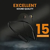 Siwi Wireless Bluetooth Earphones for Xiaomi Mi 9T / 9 T Earphones Wireless Bluetooth Neckband Flexible In-Ear Headphones Headset With Built-in Mic, Extra Deep Bass Hands-Free Call/Music, Sports Earbuds, Sweatproof (15 Hours Playtime, GLF, Multi)-thumb1