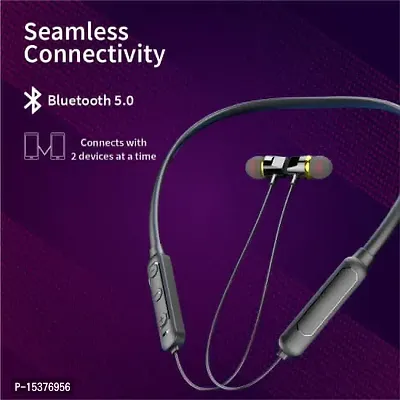 Earphones with built online in music