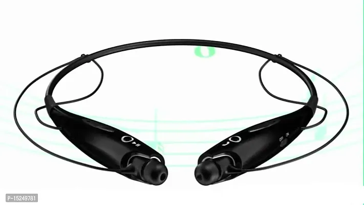 Siwi Wireless Bluetooth Headphones Earphones for Intex Flip X2 Earphone Bluetooth Wireless Neckband Flexible In-Ear Headphones Headset With Mic, Extra Deep Bass Hands-Free Call/Music, Sports Earbuds, Sweatproof (HBS2, Multi)-thumb2