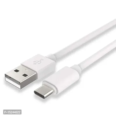 Siwi Type-C USB Cable for Sony Zero USB Cable Original Like | Charger Cable | Rapid Quick Dash Fast Charging Cable | Data Sync Cable | Type C to USB-A Cable (3.1 Amp, 1 Meter/3.2 Feet, TC3, White)-thumb0