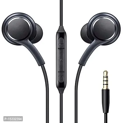 Siwi Earphone for Micromax Canvas Knight Cameo A290 Earphones Original Like Wired Noise Cancellation In-Ear Headphones Stereo Deep Bass Head Hands-free Headset Earbud With Built in-line Mic, Call Answer/End Button, Music 3.5mm Aux Audio Jack (AK14, Black)