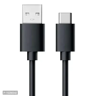 5W to 20W Type-C USB Cable for Asus ROG Phone 3 / Phone3 USB Cable Original Like | Charger Cable | Rapid Quick Dash Fast Charging Cable | Data Sync Cable | Type C to USB-A Cable (4 Amp, 1 Meter/3.2 Feet, TC8, Black)