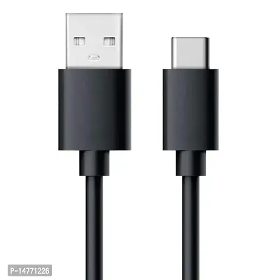 Siwi Type-C USB Cable for Vivo iQOO Neo 3 / Neo3 USB Cable | Data Sync Cable | Rapid Quick Dash Fast Charging Cable | Charger Cable | Type C to USB-A Cable (3.1 Amp, 1 Meter/3.2 Feet, TC1, Black)