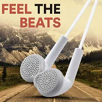 Earphones for OPPO R19 Earphone Original Like Wired In-Ear Headphones Stereo Deep Bass Head Hands-free Headset Earbud With Built in-line Mic, Call Answer/End Button, Music 3.5mm Aux Audio Jack (YS6, White)-thumb4