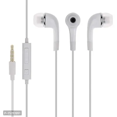 Earphones for Zen Admire Shine Earphone Original Like Wired In-Ear Headphones Stereo Deep Bass Head Hands-free Headset Earbud With Built in-line Mic, Call Answer/End Button, Music 3.5mm Aux Audio Jack (YR8, White)-thumb2