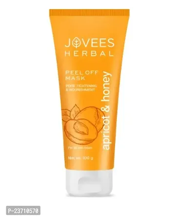 Jovees Herbal Apricot and Honey Peel Off Mask ,Face Masks-100 G