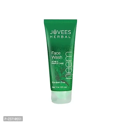 Jovees Herbal Natural Neem Face Wash -120 ml-thumb0