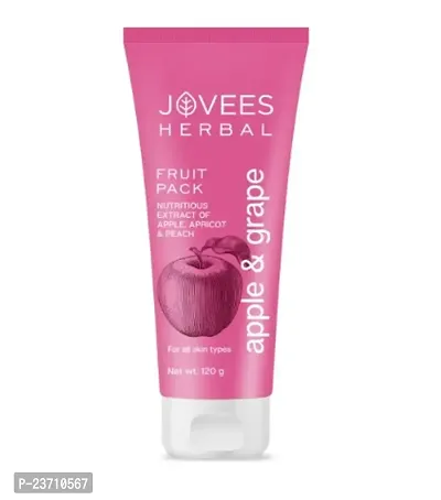 Jovees Herbal Apple and Grape Fruit Pack Face Masks - 120 G