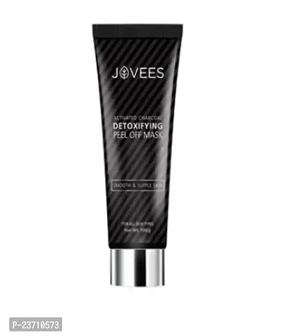 Jovees Herbal Activated Charcoal Detoxifying Peel Off Mask -100 G-thumb0